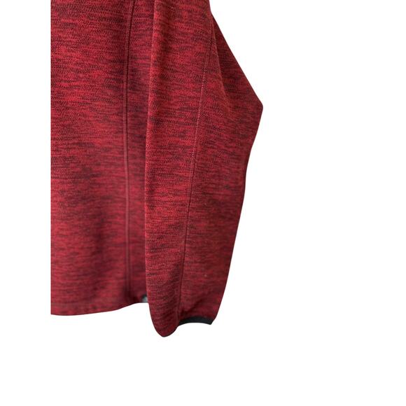 ZeroXposur Men's XL Gray Cranberry Black Trim Half Zip Pull Over Stretch Wrist - Picture 4 of 7